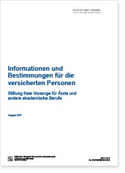 Informationen  und Bestimmungen, Ausgabe 2027